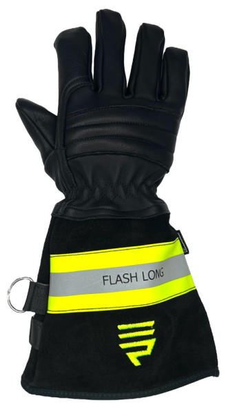 Feuerwehrschutzhandschuhe Leder | Penkert | FLASH LONG | Größe 7-14 | EN 659:2003 + A1:2008 | THL | Brandeinsatz | Hitzeschutz | hoher Tragekomfort