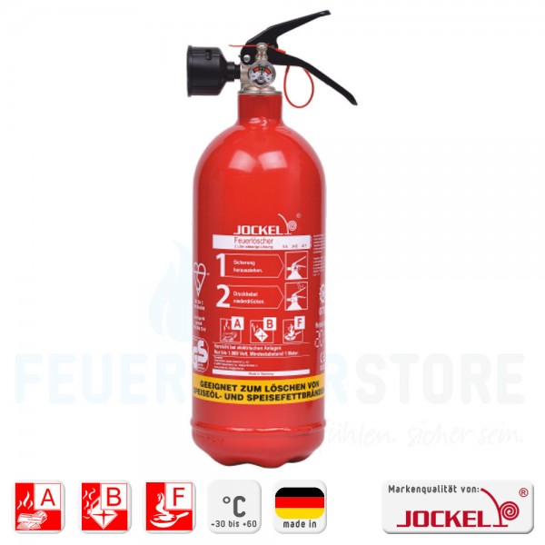 Jockel Feuerlöscher Schaum ABF Mini Fettbrand LE 1