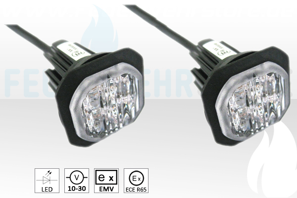 ElectraQuip R65 Mini-LED-Blitz / Rundumleuchte, 10-110v
