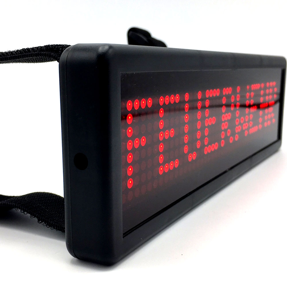 Akku LED Einsatzschild COBRA-S für die Sonnenblende THW im
