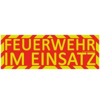 ABVERKAUF: Einsatzschild WSB zum Wenden Normal- & Spiegelschrift, Sonnenblendenschilder, Einsatzschilder, PRODUKTE, Feuerwehrstore